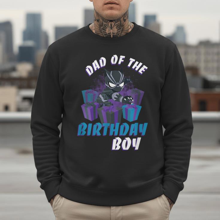 Marvel Panther Family Party Dad Of The Birthday Boy Men Sweatshirt