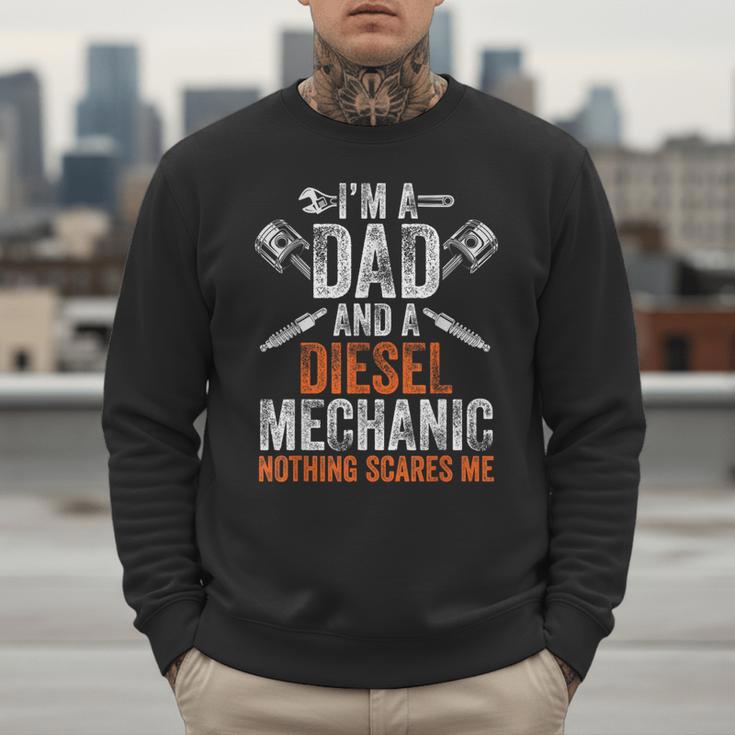 For Men Father's Day Halloween Diesel Mechanic Dad Men Sweatshirt For Men Father's Day Halloween Diesel Mechanic Dad Men Sweatshirt