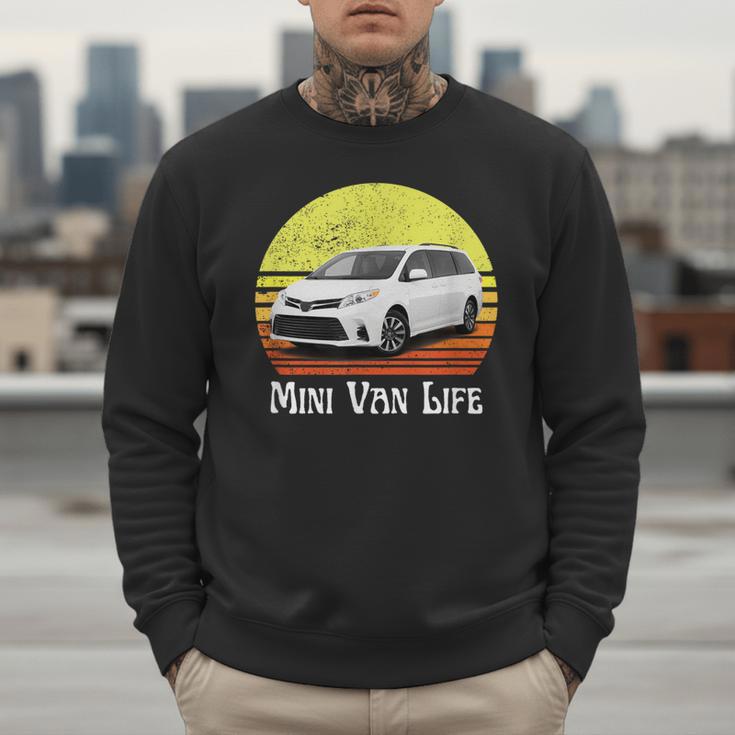 Mini Van Life Soccer Mom Dad Parent For Parents Men Sweatshirt