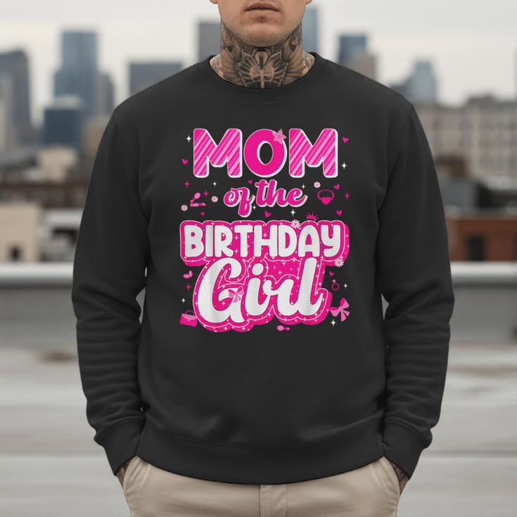 Mom And Dad Birthday Girl Family Matching Party Decorations Men Sweatshirt