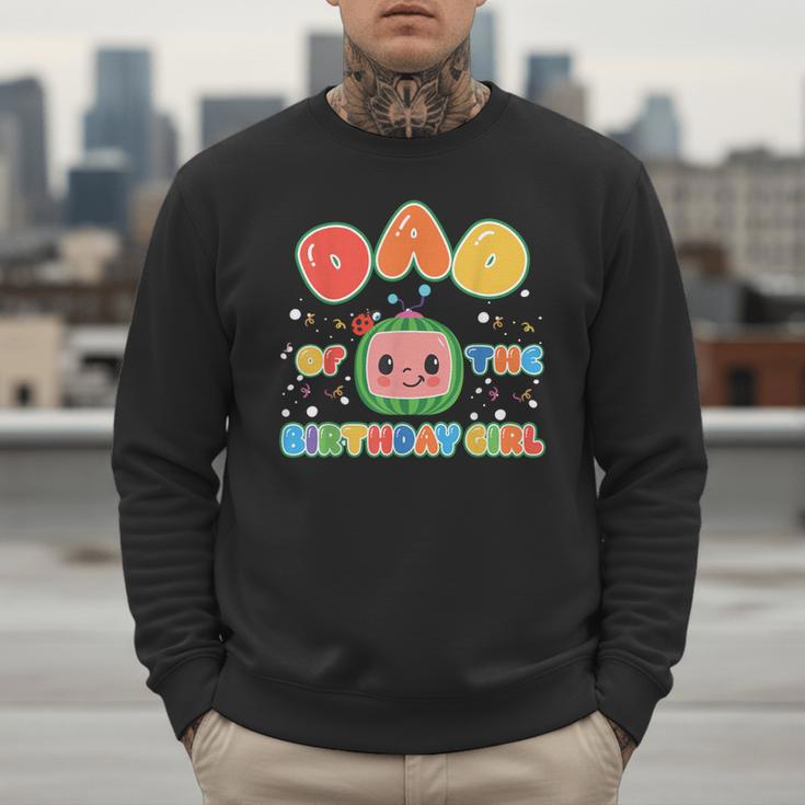 Mom And Dad Of The Birthday Girl Melon Family Matching Men Sweatshirt