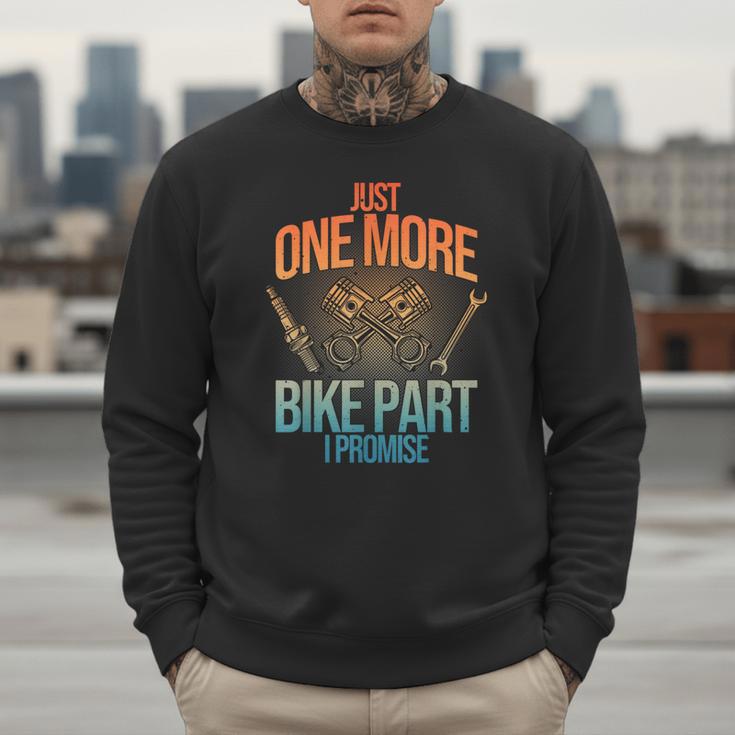 Motorcycle Mechanic Art For Men Dad Motorcycle Lovers Biker Men Sweatshirt