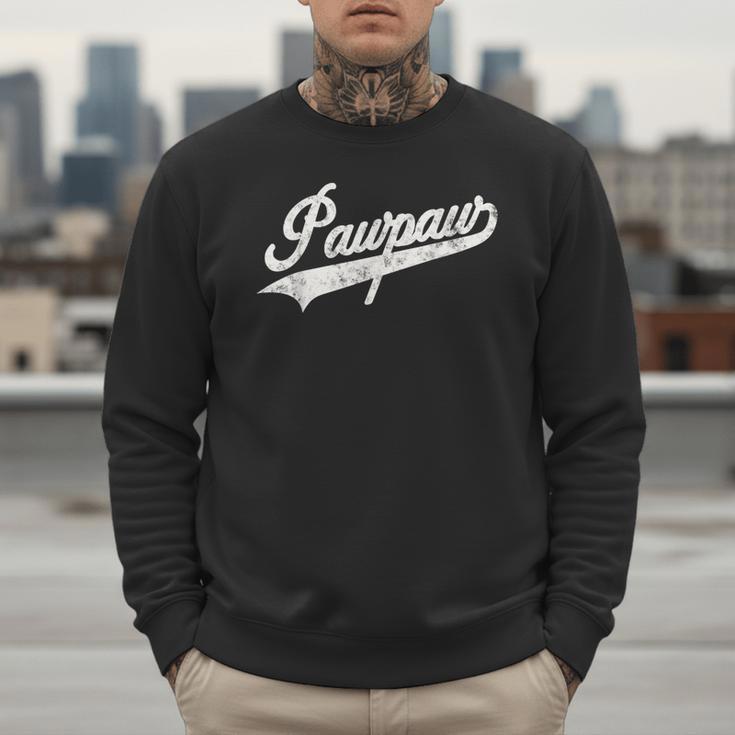 Pawpaw Vintage Retro Style For Dad Grandpa Men Sweatshirt Pawpaw Vintage Retro Style For Dad Grandpa Men Sweatshirt