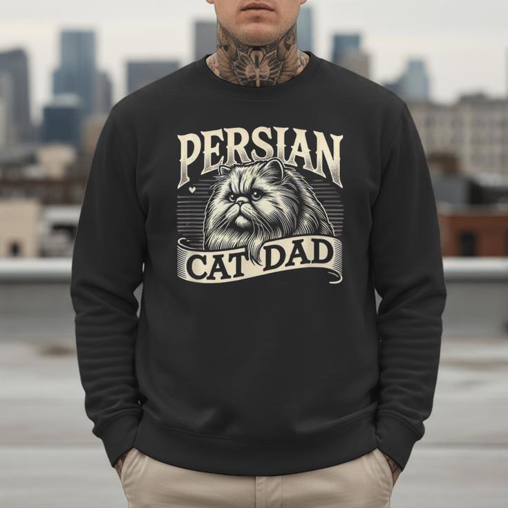 Persian Cat Dad Persian Cats Persian Cat Lover Men Sweatshirt Persian Cat Dad Persian Cats Persian Cat Lover Men Sweatshirt