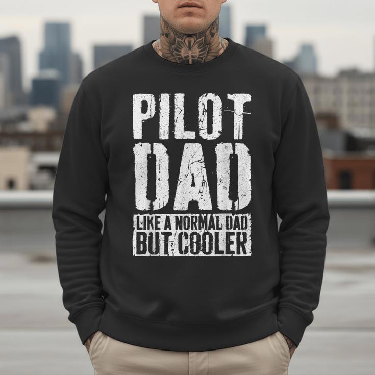 Pilot Dad Shirt Men Fathers Day Aviation Pilot Men Sweatshirt