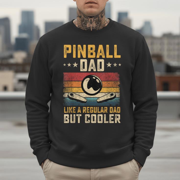 Pinball Dad Like Regular Dad But Cooler Father's Day Men Sweatshirt