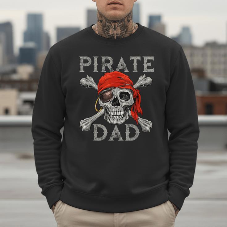 Pirate Dad Shirt Jolly Roger Crossbones Skull Halloween Men Sweatshirt Pirate Dad Shirt Jolly Roger Crossbones Skull Halloween Men Sweatshirt