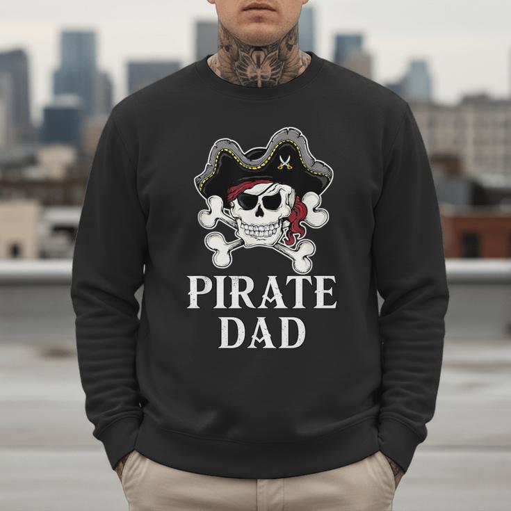 Pirate Father Pirate Dad Halloween Men Sweatshirt
