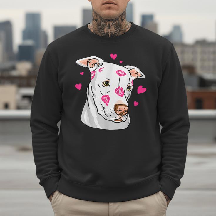 Pitbull Love Pitbull Moms Dads Men Sweatshirt