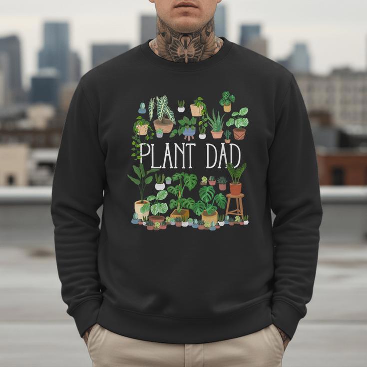 Potted Plant Dad Men Sweatshirt