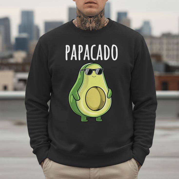 Pregnancy Announcement Shirts Men Dad Papacado Men Sweatshirt