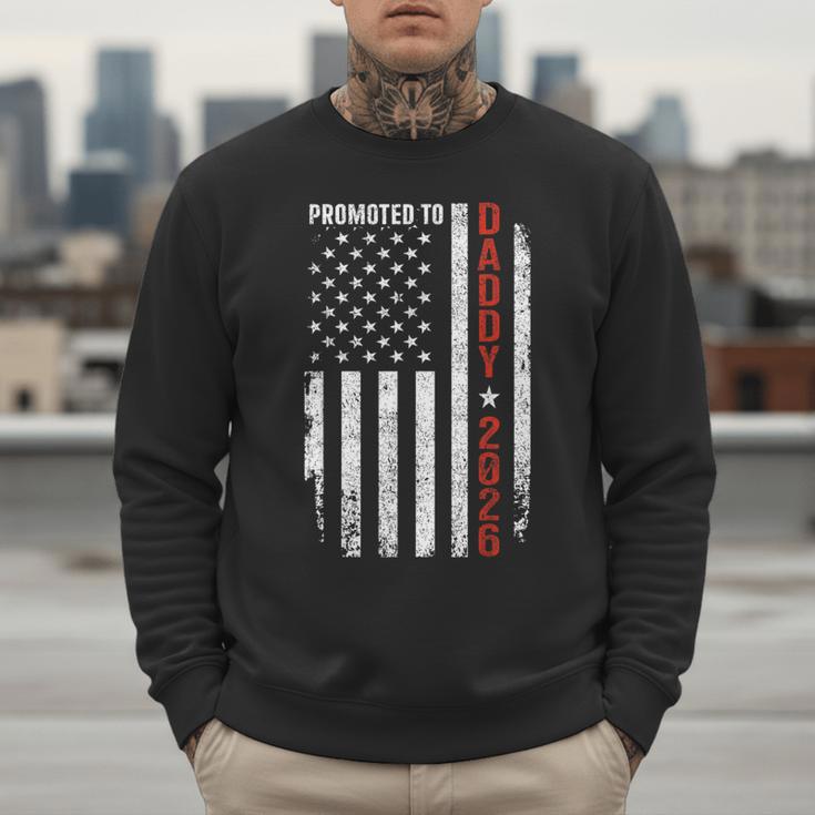 Promoted To Daddy 2026 Men Sweatshirt Promoted To Daddy 2026 Men Sweatshirt