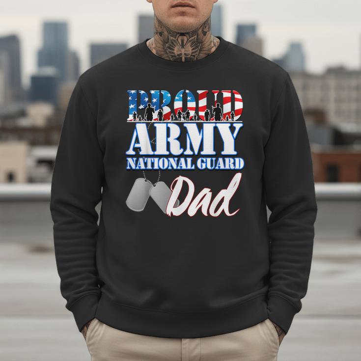 Proud Army National Guard Dad Fathers Day Shirt Men Men Sweatshirt