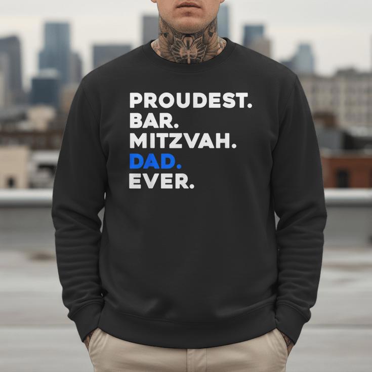 PROUDEST BAR MITZVAH DAD EVER Jewish BOY Celebration Men Sweatshirt