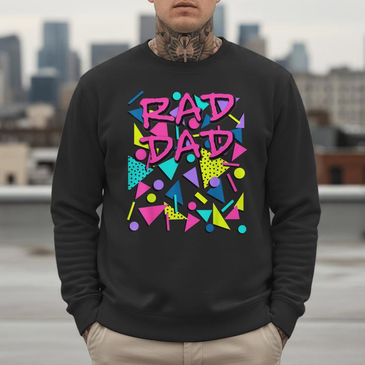 Rad Dad 80s Throwback Men Sweatshirt Rad Dad 80s Throwback Men Sweatshirt