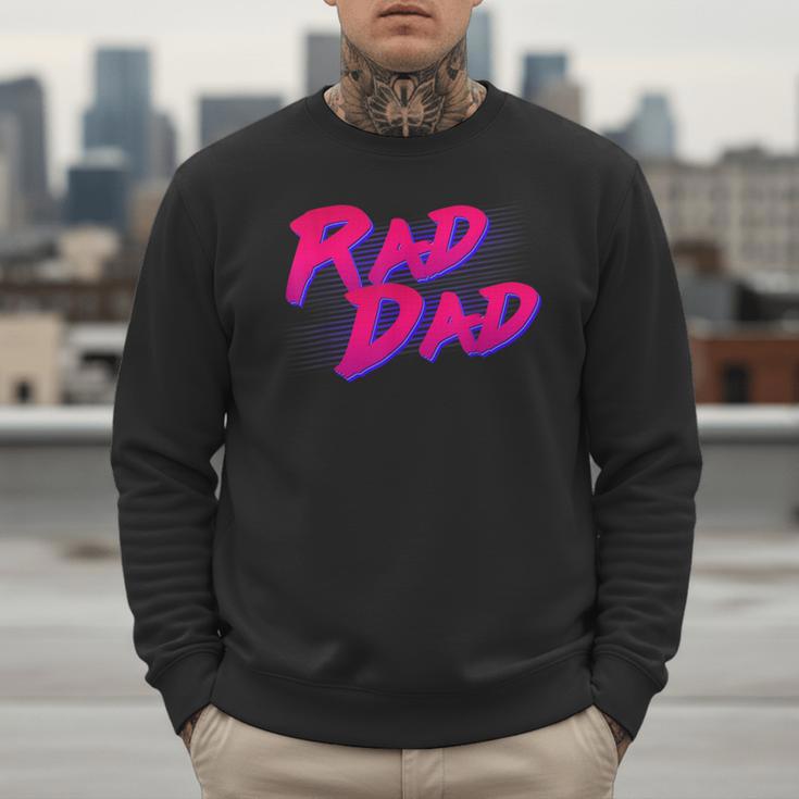 Rad Dad Retro Men Sweatshirt Rad Dad Retro Men Sweatshirt