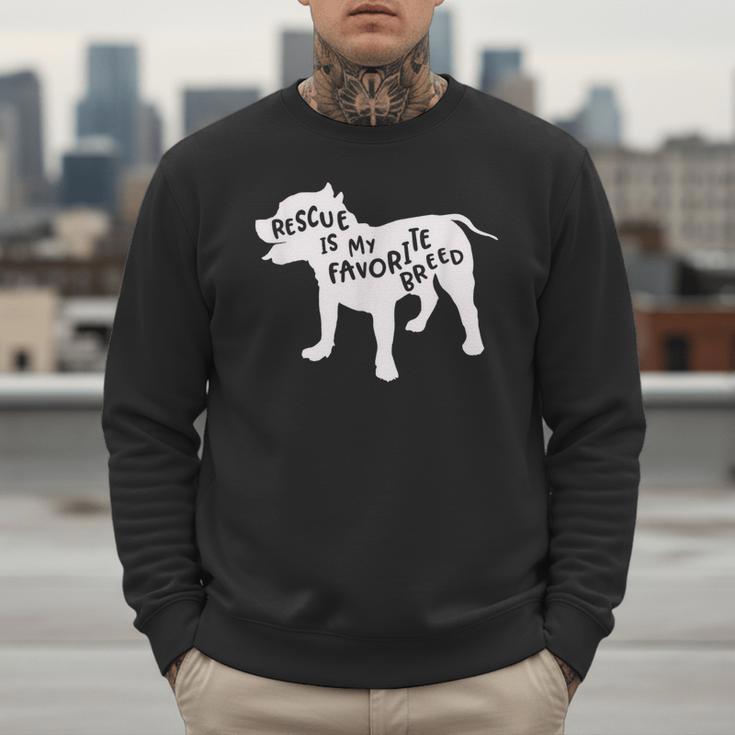 Rescue Is My Favorite BreedShirt Pitbull Mam Dad Shirt Men Sweatshirt Rescue Is My Favorite BreedShirt Pitbull Mam Dad Shirt Men Sweatshirt