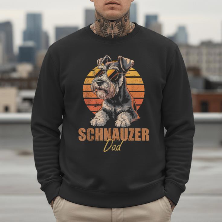 Retro Miniature Schnauzer Dad Vintage Dog Lovers Men Sweatshirt Retro Miniature Schnauzer Dad Vintage Dog Lovers Men Sweatshirt