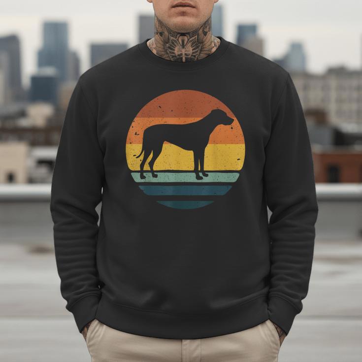 Rhodesian Ridgeback Vintage Retro Dog Mom Dad Men Sweatshirt