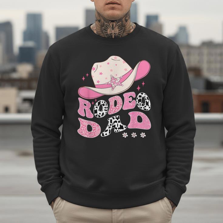 Rodeo Dad Pink Cowgirl 1St Birthday Family Matching Men Sweatshirt