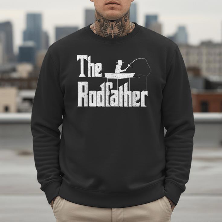 The Rodfather Fishing Dad Men Sweatshirt