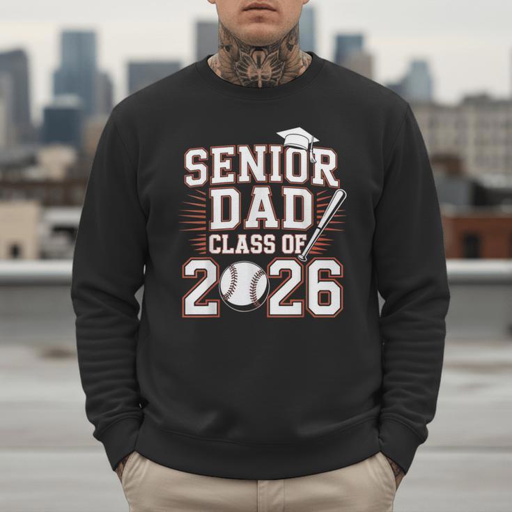 Senior Dad Class Of 2026 Graduate Baseball 2026 Graduation Men Sweatshirt