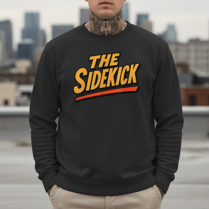 Sidekick Easy Halloween Matching Superhero Costume Dad Mom Men Sweatshirt Sidekick Easy Halloween Matching Superhero Costume Dad Mom Men Sweatshirt