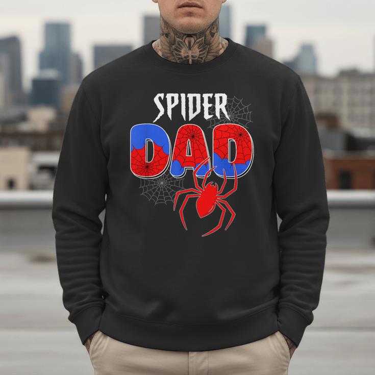 Spiders Dad Matching Family Birthday Father's Day Men Sweatshirt