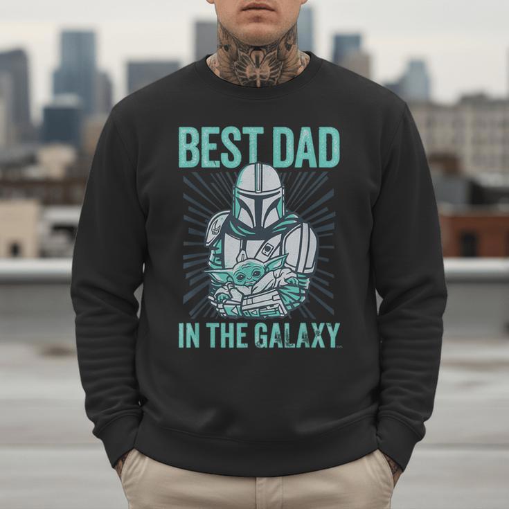 Star Wars The Mandalorian And Grogu Best Dad In The Galaxy Men Sweatshirt