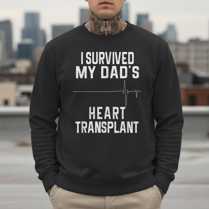 I Survived My Dad's Heart Transplant Men Sweatshirt