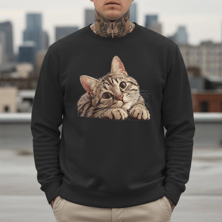 Tabby Cat Mom Dad Pet Shop Tabby Cats Kitten Tabby Cat Men Sweatshirt Tabby Cat Mom Dad Pet Shop Tabby Cats Kitten Tabby Cat Men Sweatshirt