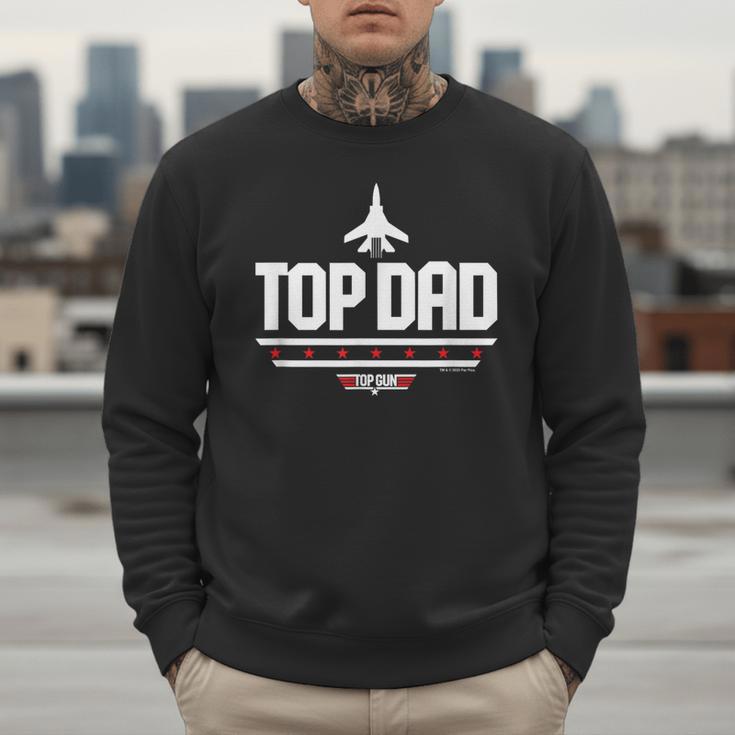 Top Gun Father's Day Top Dad Men Sweatshirt
