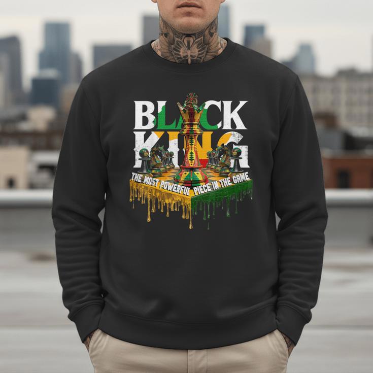 History I Am Black Man King Dad Melanin Men Women Men Sweatshirt