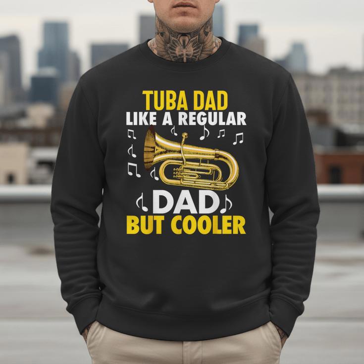 Tuba Player Men Dad Grandpa Marching Band Brass Tubist Men Sweatshirt