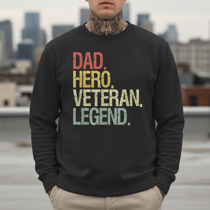 Veteran Dad Men Sweatshirt