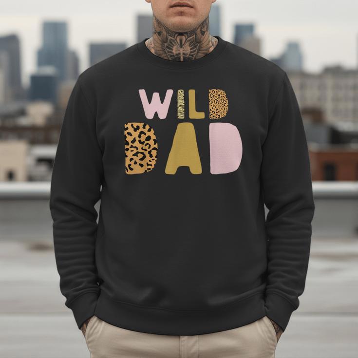 Wild Wild Dad Two Wild Birthday Outfit Zoo Birthday Animal Men Sweatshirt