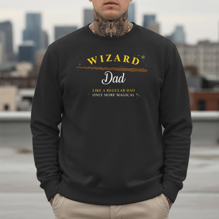 Wizard Dad Shirt Cute Magical Men Sweatshirt