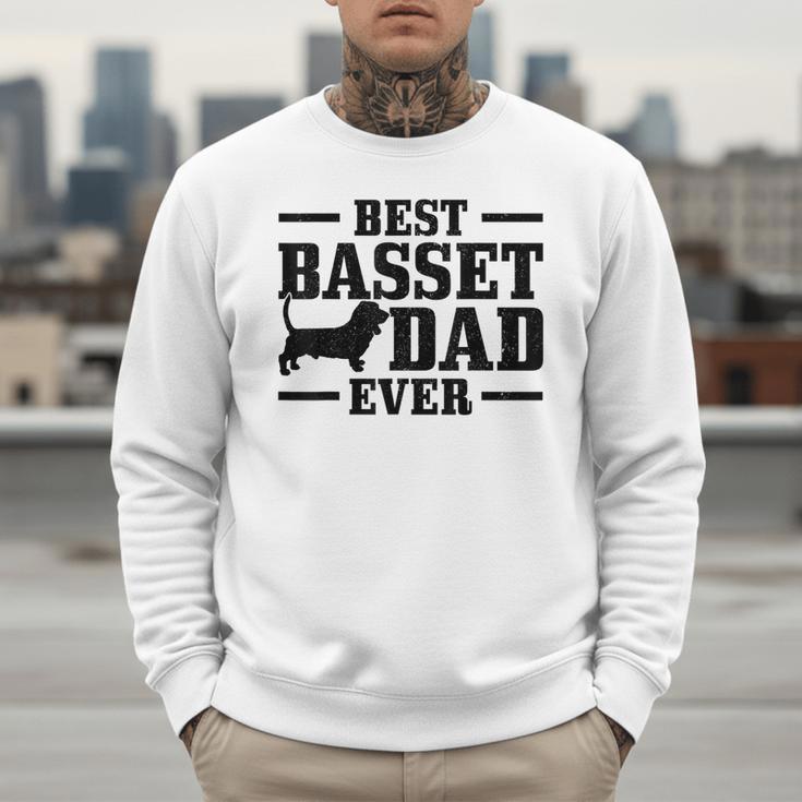 Basset Dad Dog Papa Basset Hound Men Men Sweatshirt