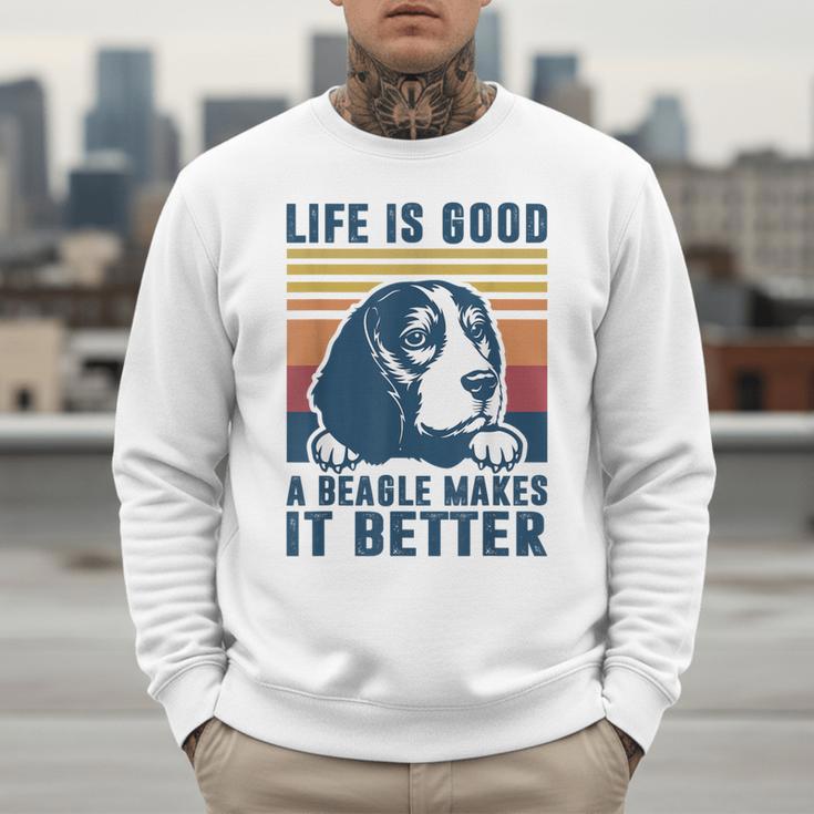 Beagle For Men Women Beagle Dog Mom Dad Beagle Men Sweatshirt