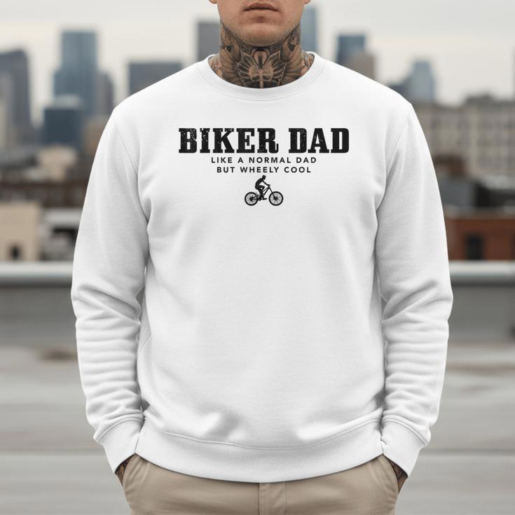 Biker Dad Mountain Bike MTB Father's Day Cyclist Men Sweatshirt Biker Dad Mountain Bike MTB Father's Day Cyclist Men Sweatshirt