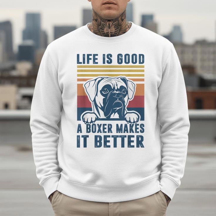 Boxer Dog For Men Women Boxer Dog Dad Mom Small Men Sweatshirt Boxer Dog For Men Women Boxer Dog Dad Mom Small Men Sweatshirt