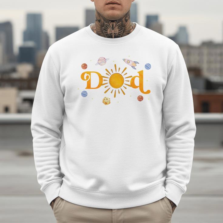 Dad Of The Birthday First Trip Around The Sun Bday Boy Men Sweatshirt