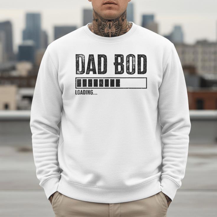 Dad BOD Loading 2024 Dad Fathers Day Baby Announcement Men Sweatshirt Dad BOD Loading 2024 Dad Fathers Day Baby Announcement Men Sweatshirt