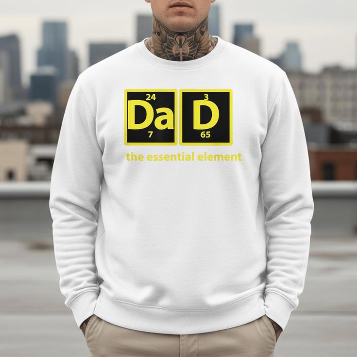 Dad Periodic Table Of Elements Men Sweatshirt