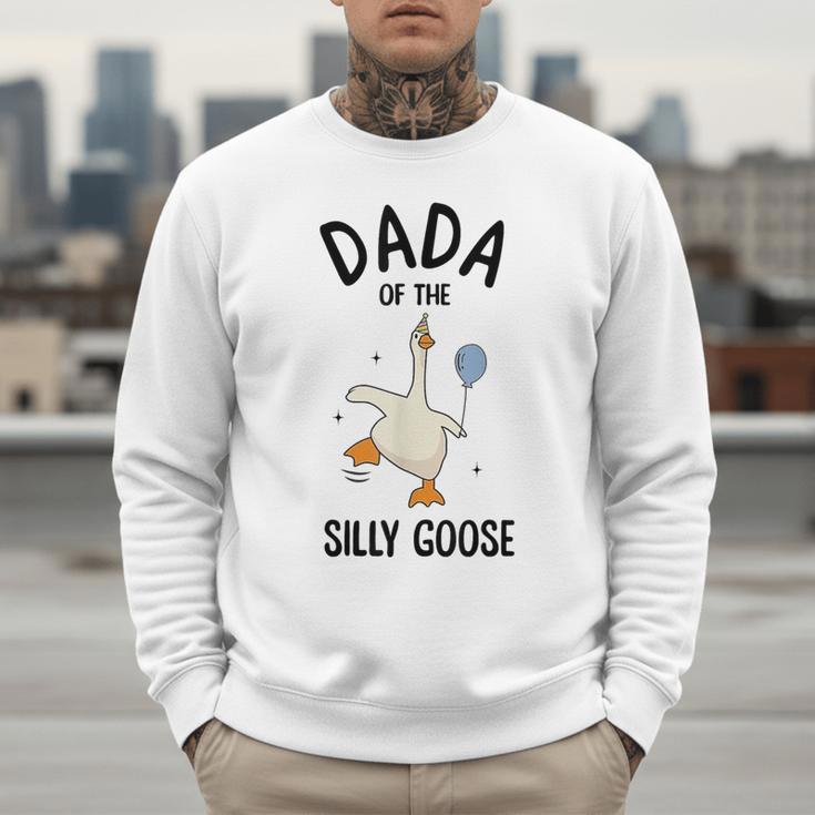 Dada Of The Silly Goose First Birthday Family Matching Men Sweatshirt Dada Of The Silly Goose First Birthday Family Matching Men Sweatshirt