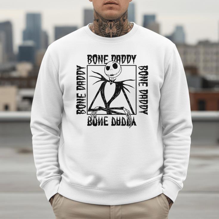 Disney The Nightmare Before Christmas Jack Bone Daddy Frame Men Sweatshirt