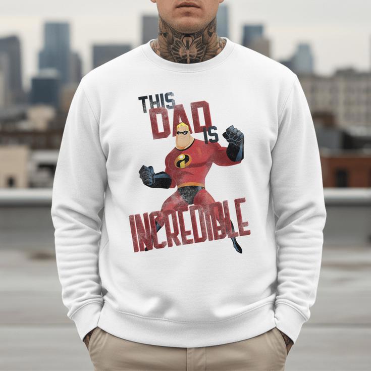 Disney Pixar The Incredibles Father's Day Incredible Dad Men Sweatshirt