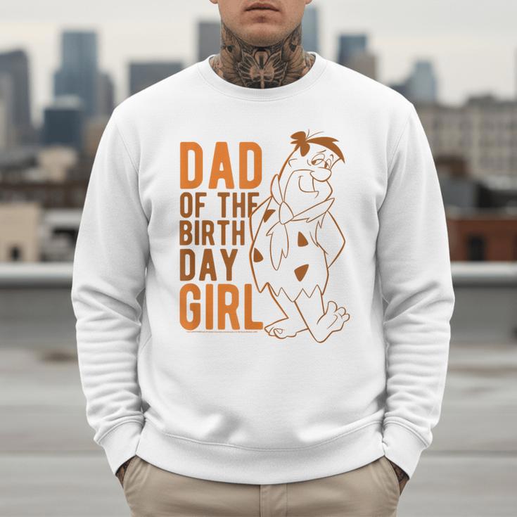 The Flintstones Fred Flintstone Dad Of The Birthday Girl Men Sweatshirt