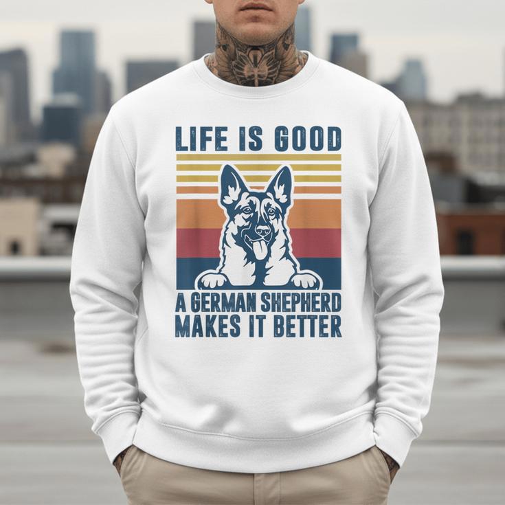 German Shepherd Men Women Dog Dad Mom German Shepherd Men Sweatshirt