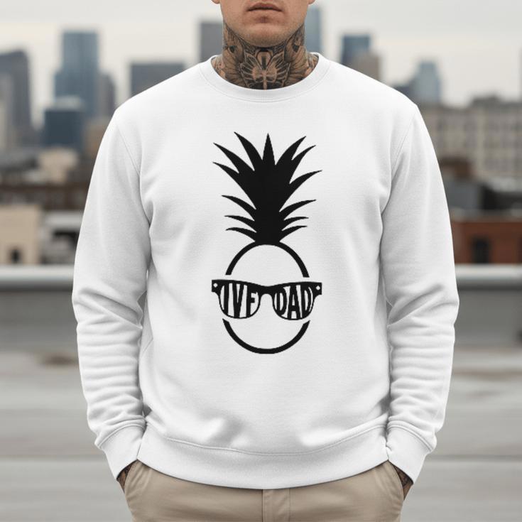 IVF DAD Pineapple Transfer Day Retrieval Day Infertility Men Sweatshirt